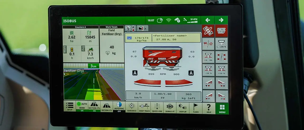 John Deere G5Plus Universal Display Smart Farming