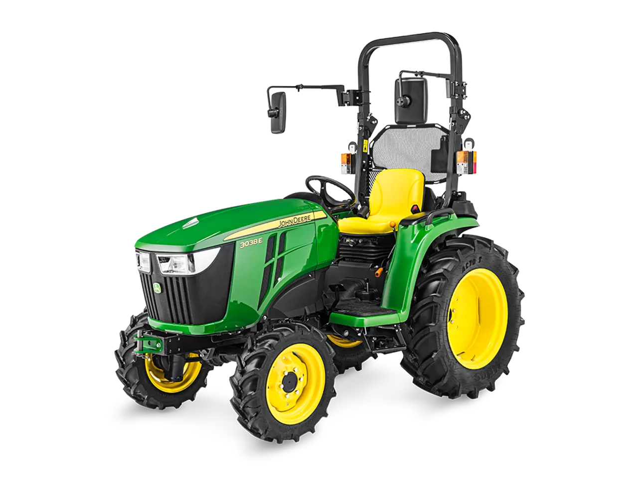 John Deere 3038E Kommunaltraktor