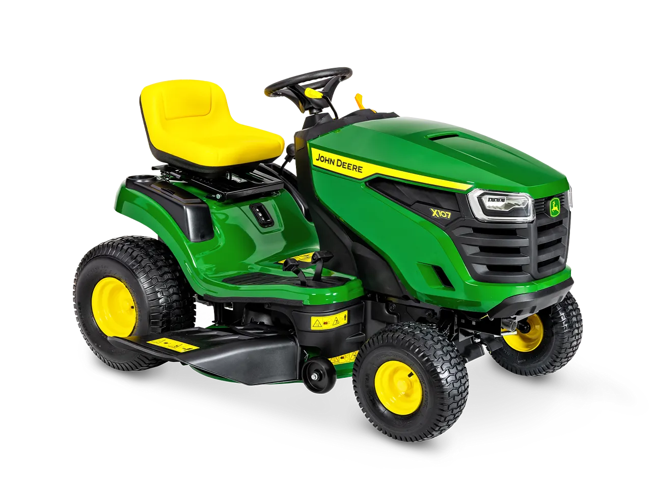 John Deere X107 Aufsitzmäher