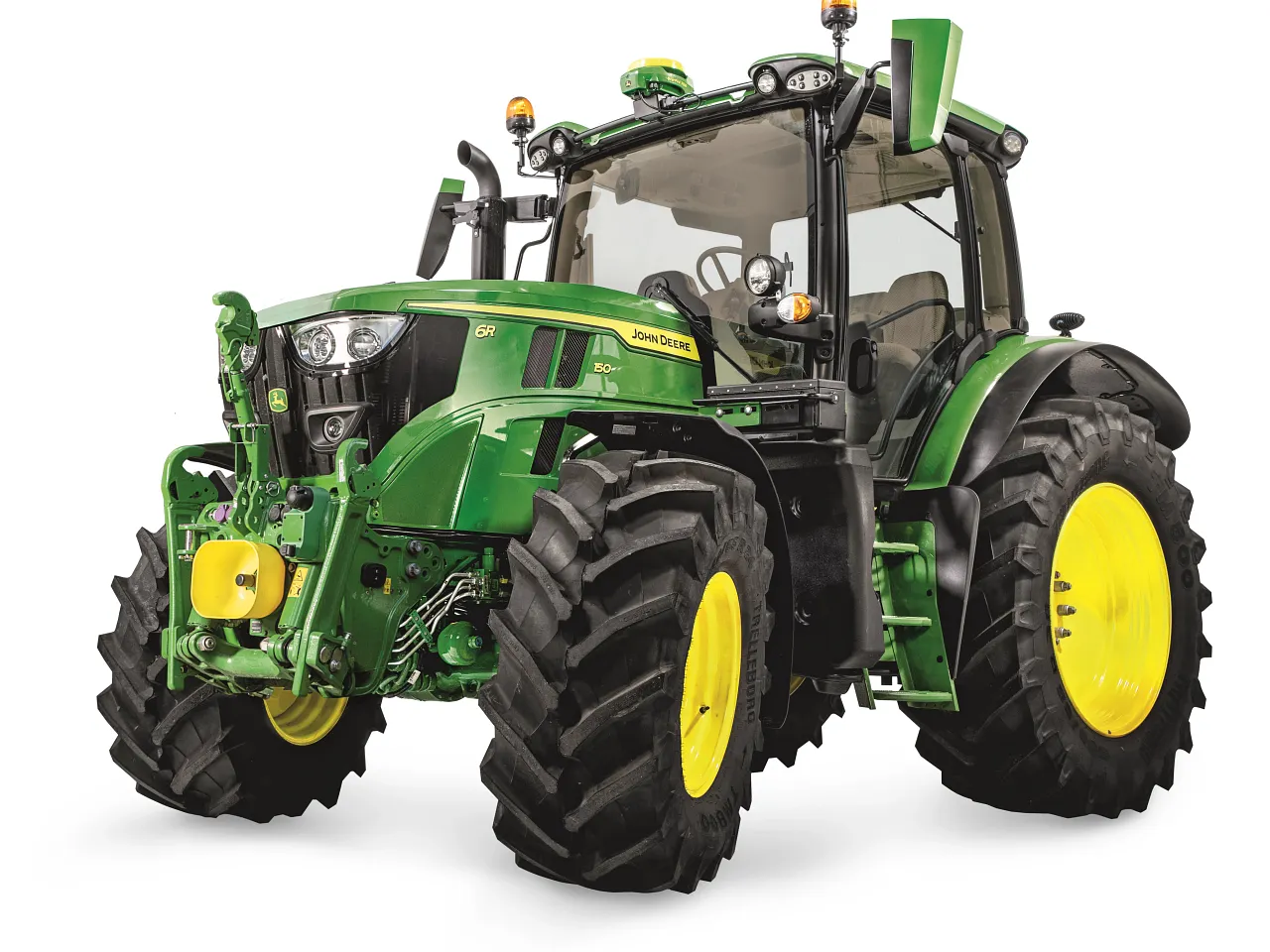 John Deere 6R 150 – kompakter Hoftraktor