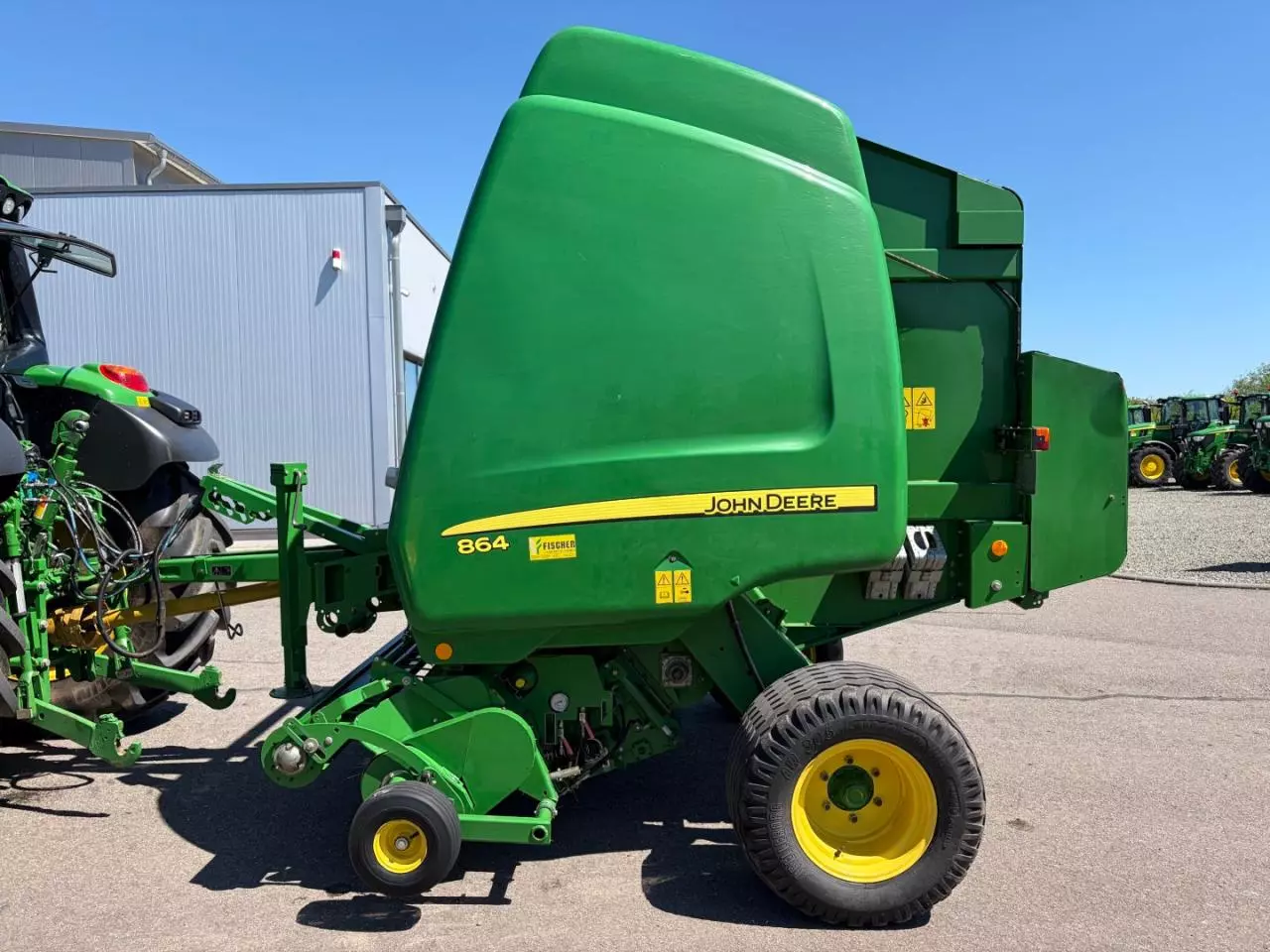 John Deere 864 Rundballenpresse gebraucht