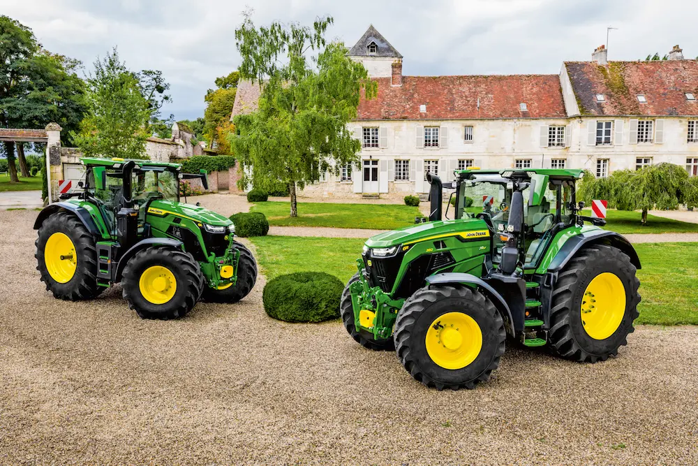 John Deere 6R MY27 im Feldeinsatz bei Fischer Landmaschinen