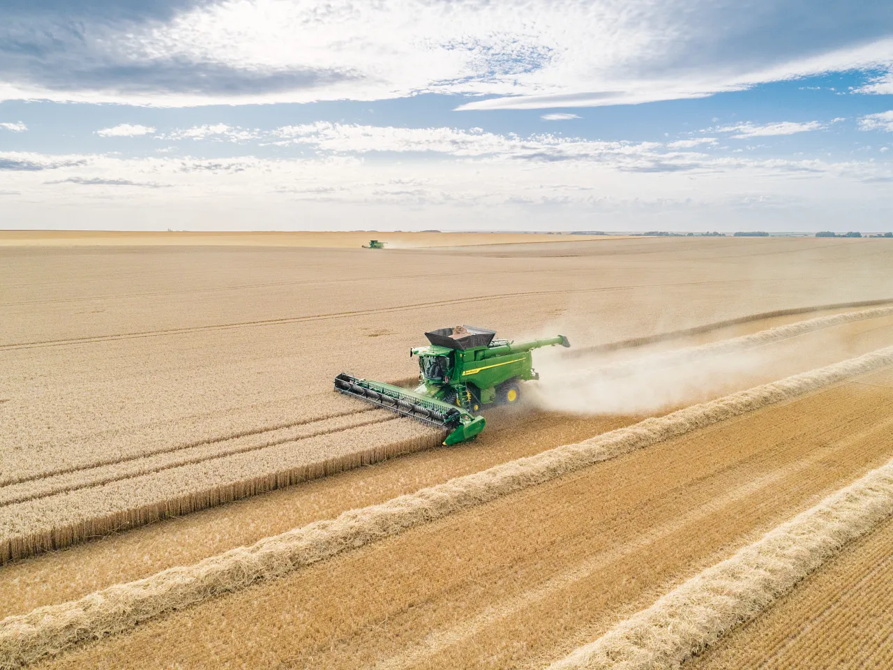 Mähdrescher John Deere Fischer Landmaschinen