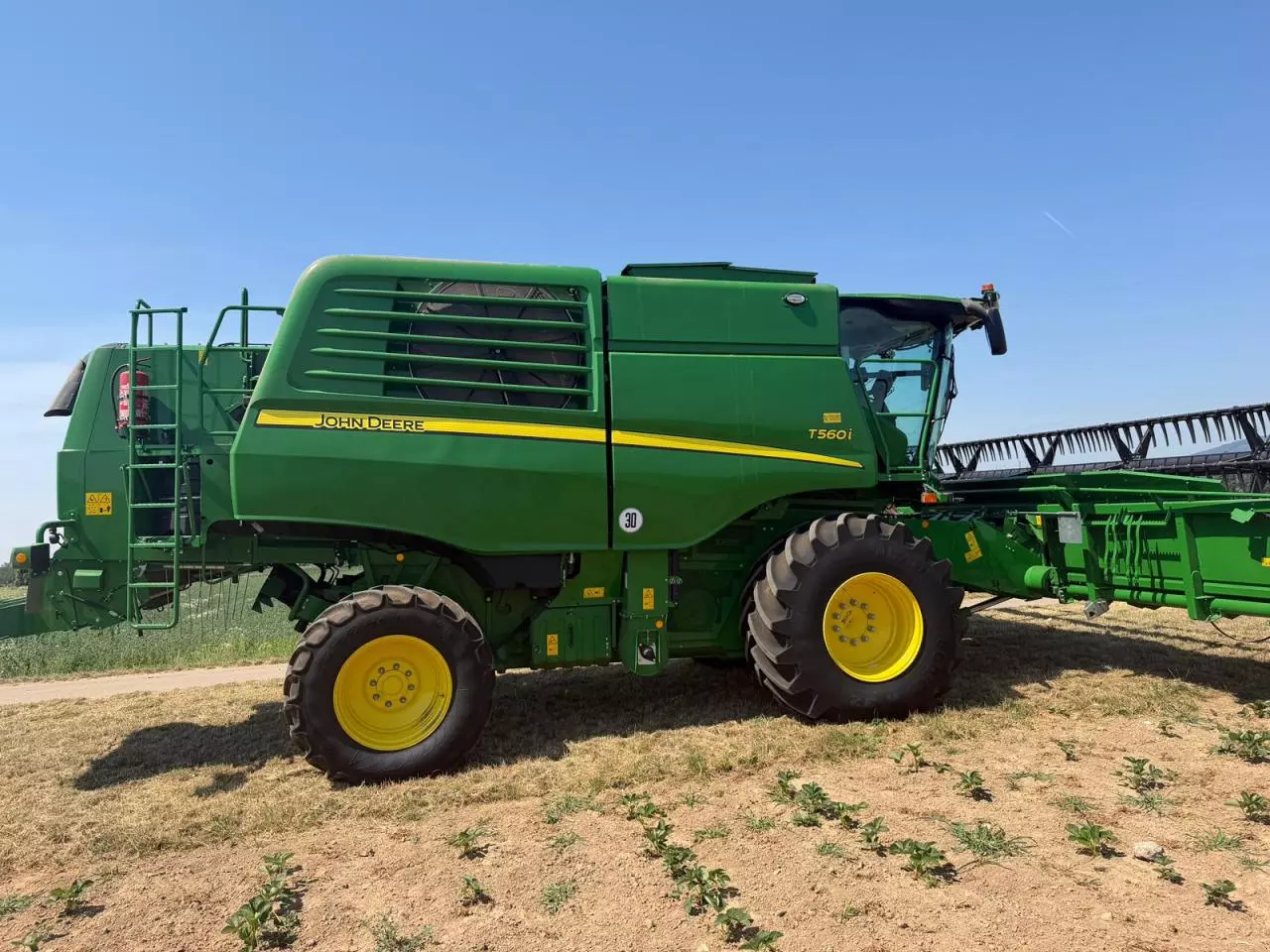 John Deere T560 Mähdrescher gebraucht Ansicht 3