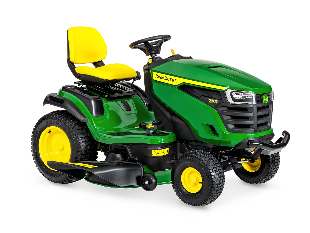 John Deere X167 Aufsitzrasenmäher